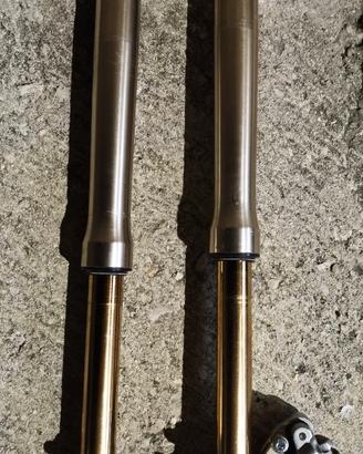 forcelle pit bike paioli più pinza Brembo 