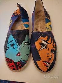 scarpe tipo espadrillas 