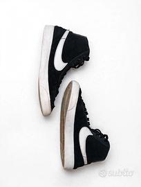 Nike Blazer Mid 77 nere baffo bianco Originali