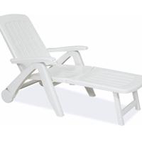 Lettino prendisole in plastica pieghevole