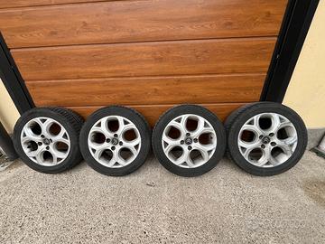 GOMME 195-55-16 + CERCHI IN LEGA CITROEN