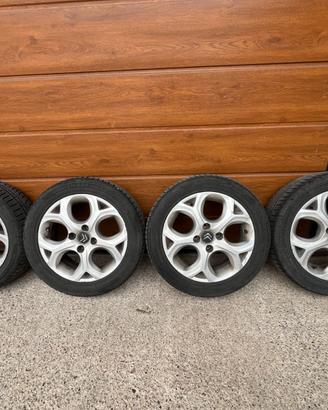 GOMME 195-55-16 + CERCHI IN LEGA CITROEN