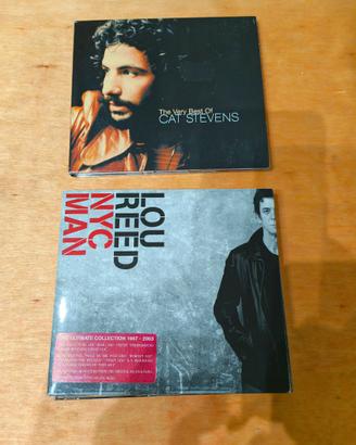 Lotto 3 CD CAT STEVENS + LOU REED  cd vari