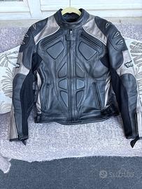 Giacca pelle moto Triumph taglia 50/52