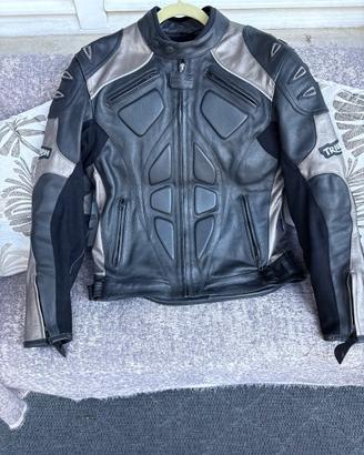 Giacca pelle moto Triumph taglia 50/52