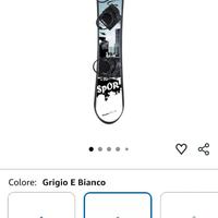 Tavola snowboard bambino 5 anni / 9 anni