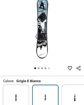 Tavola snowboard bambino 5 anni / 9 anni