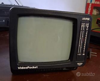 Televisore portatile anni '60 Videopocket Hyper