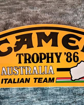 Camel Trophy 1986 adesivo vintage