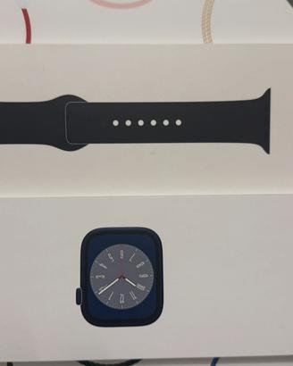 Apple Watch 8 GPS 45mm + accessori