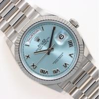 Rolex Day-Date Platino 128236 Ice Blue 2024