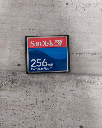 CompactFlash Sandisk 256MB