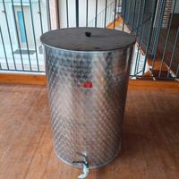 Fusto acciaio inox 300l per vino