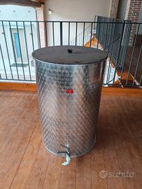 Fusto acciaio inox 300l per vino