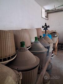 Damigiane da 54 litri in vetro