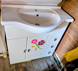 Mobile Bagno Completo con Lavabo 