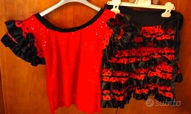 Vestito carnevale da spagnola