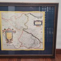 QUADRO STAMPA LITOGRAFICA CON  CORNICE