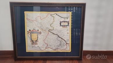 QUADRO STAMPA LITOGRAFICA CON  CORNICE