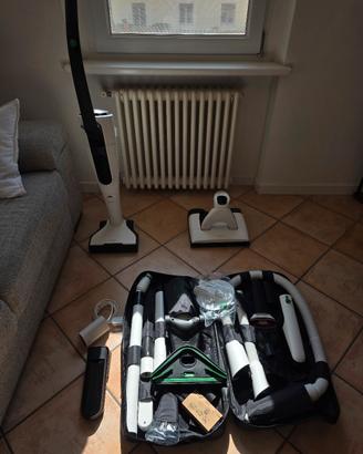 Vorwerk Folletto VK7s Senza Fili Completo 