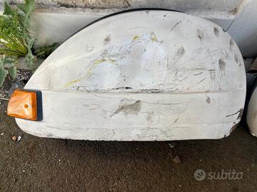 coppia scocche bauletti cofani vespa px 