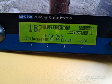 Lexicon MPX500 24 bit dual processor 