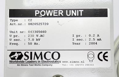SIMCO ION power unit c2