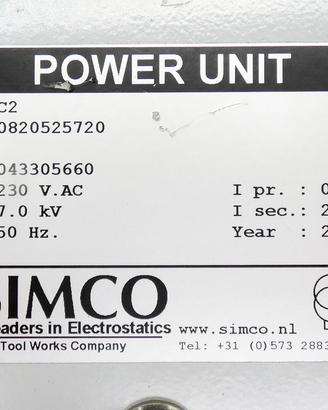 SIMCO ION power unit c2