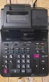 CALCOLATRICE Casio PRINT DR320RE + 6rulli carta