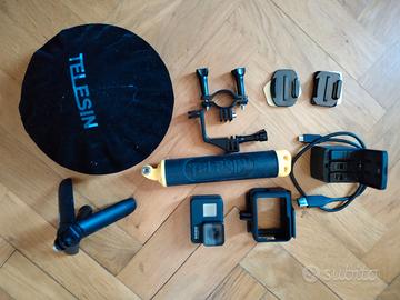 Gopro 7 black non funzionate con accessori