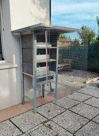 Gabbia per uccelli e piccioni