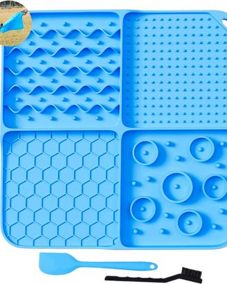 30×30cm Lick Mat Cani e Gatti con Ventosa