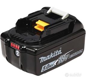 Batteria Makita 18V 5.0ah nuova