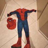 COSTUME CARNEVALE SPIDERMAN 130/140 CM UOMO RAGNO