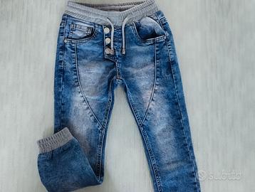 Jeans bimbo bi-elastico