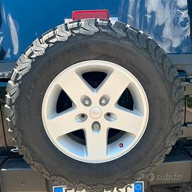 Cerchi e gomme Jeep Wrangler JK