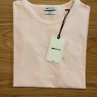 T-shirt GAS rosa pastello nuova con cartellino