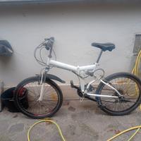 bici pieghevole 24 in alluminio gomme nuove 21 mar