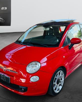 500 SPORT*1.4 *FULL* *100CV*TETTO*PELLE*