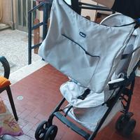 passeggino chicco con carrozzina borsa 