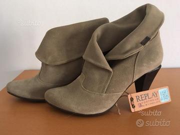Stivaletti REPLAY scamosciati nº 39