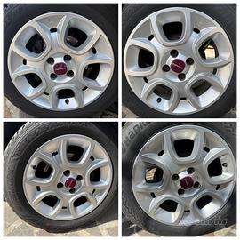 4 Cerchi in lega 15 Fiat Panda 4x4 312 2015 a 2025