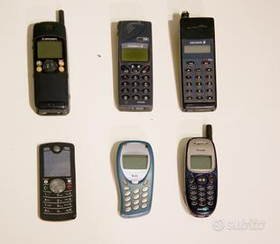 telefoni vintage GSM anni 90/2000 senza batterie