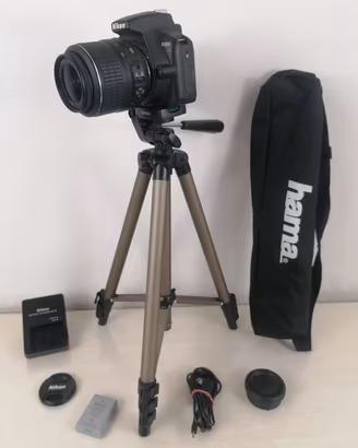 Nikon d3500 Bluetooth COME NUOVA Solo 2600 Scatti!