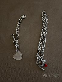 Choker catena + bracciale catena