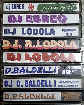 Musicassette Afro Funk DJ Ebreo, DJ Lodola, D.Ba