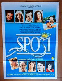 MANIFESTO SPOSI - PUPI AVATI - JERRY CALA'