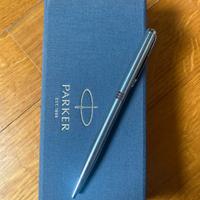 Penna Parker a sfera sonnet slim acciaio