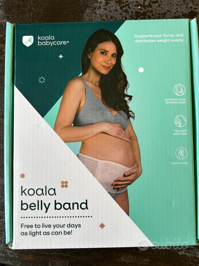 Koala Babycare Fascia Sostegno Gravidanza - Pancera Per Pancia E Schiena, Nero - Foto 7