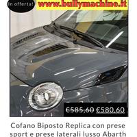 Accessori Abarth 500 595 695 NUOVI